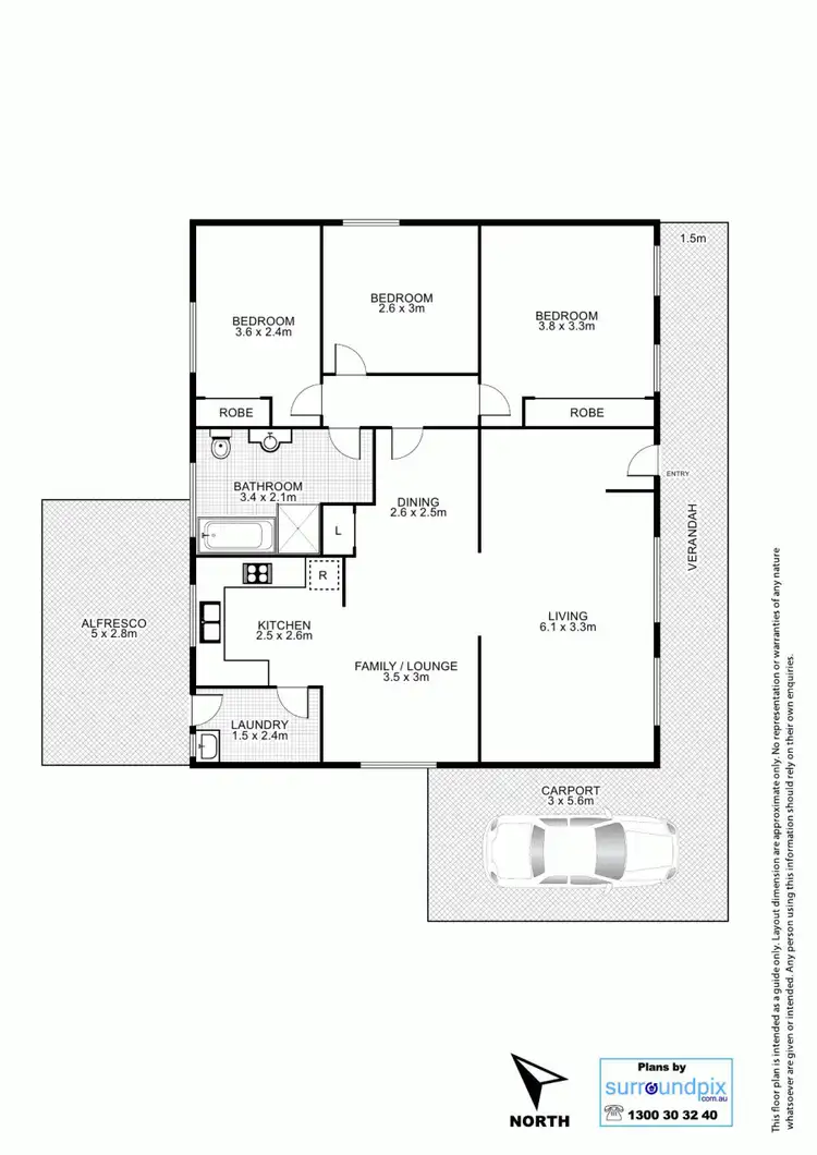 Floorplan of Homely house listing, 23 Gibbes Street, Regentville NSW 2745
