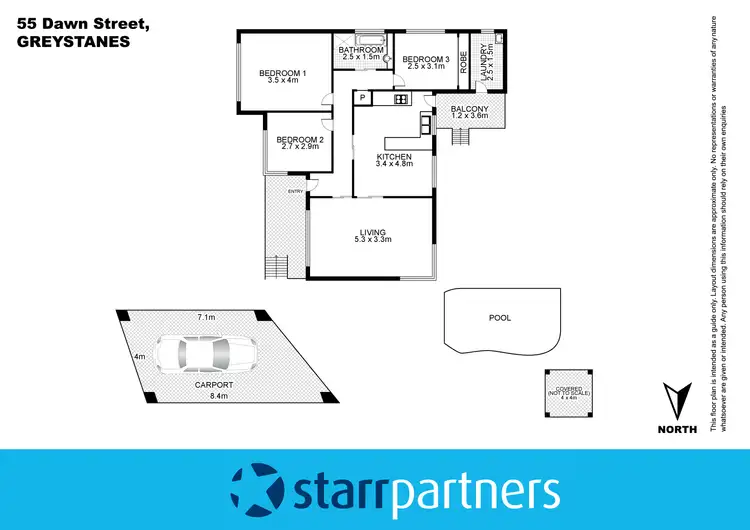 Floorplan of Homely house listing, 55 Dawn Street, Greystanes NSW 2145