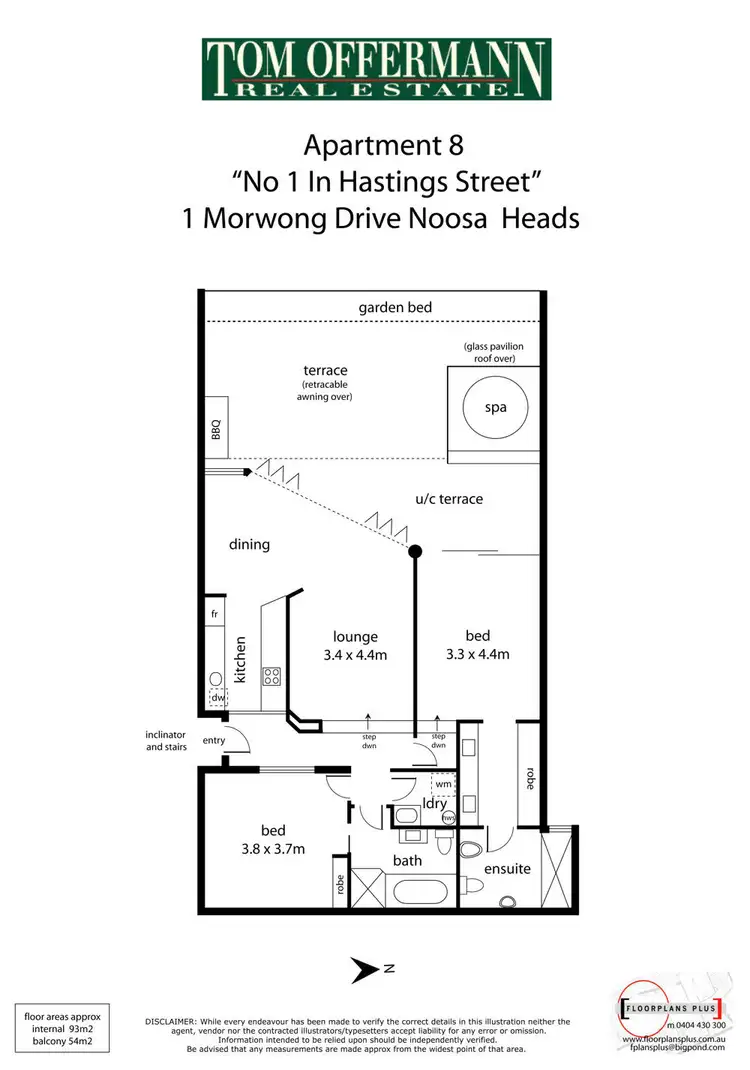 Floorplan of Homely unit listing, 8/1 Morwong Drive, Noosa Heads QLD 4567