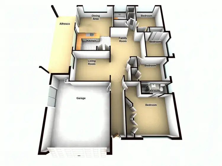 Floorplan of Homely house listing, 14 James Court, Joyner QLD 4500