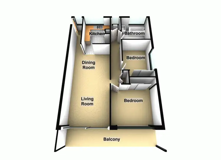 Floorplan of Homely apartment listing, 4/36 St Osyth Street, Toowong QLD 4066