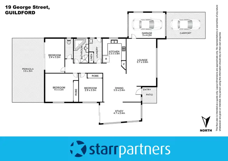 Floorplan of Homely house listing, 19 George Street, Guildford NSW 2161