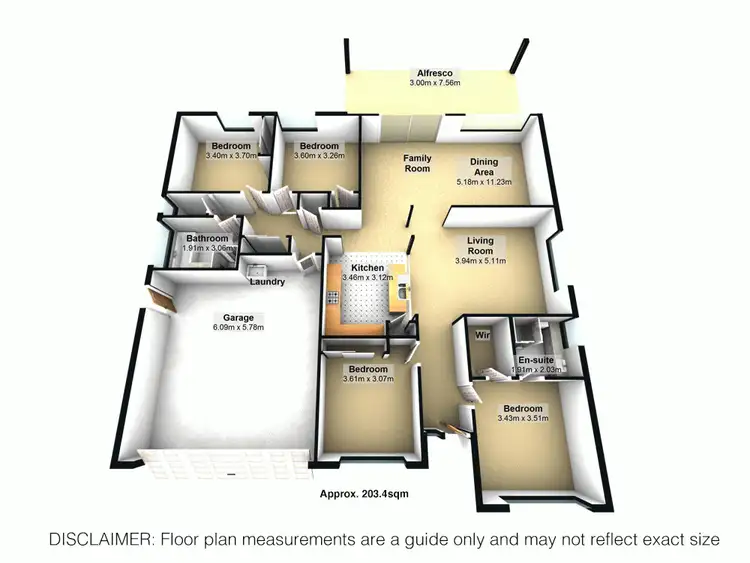 Floorplan of Homely house listing, 21 Flintwood Street, Warner QLD 4500