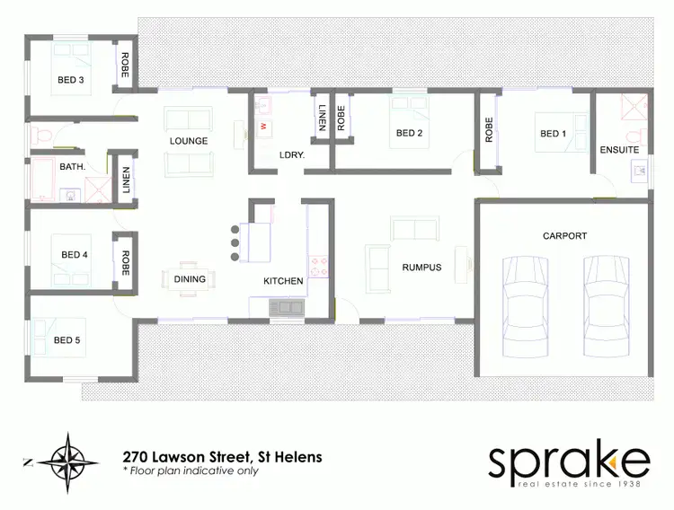 Floorplan of Homely house listing, 270 Lawson Street, St Helens QLD 4650