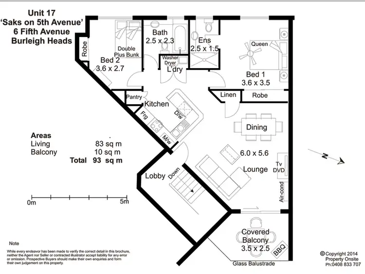Floorplan of Homely apartment listing, Address available on request