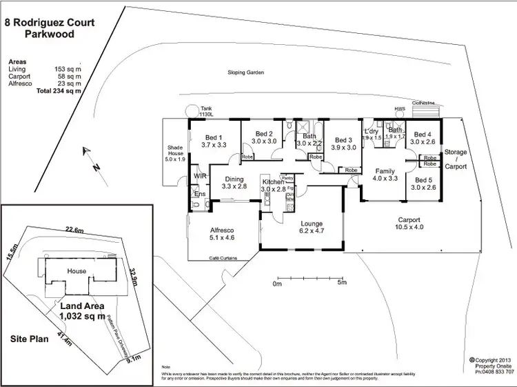 Floorplan of Homely house listing, 8 Rodriguez Ct, Parkwood QLD 4214