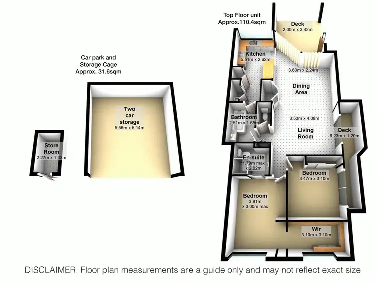 Floorplan of Homely unit listing, 13/21 Wolseley Street, Clayfield QLD 4011