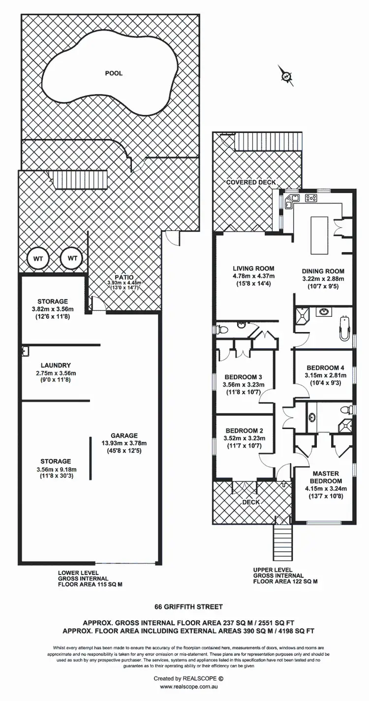 Floorplan of Homely house listing, 66 Griffith Street, Sandgate QLD 4017