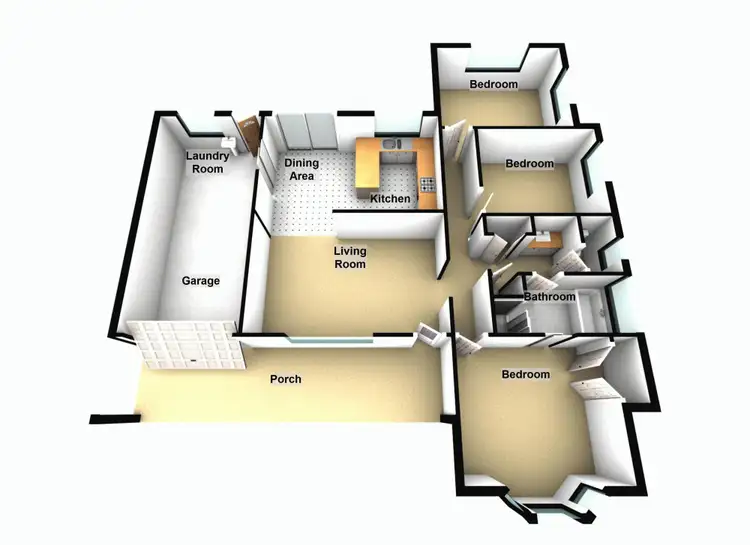 Floorplan of Homely house listing, 6 Dowling Court, Caboolture QLD 4510