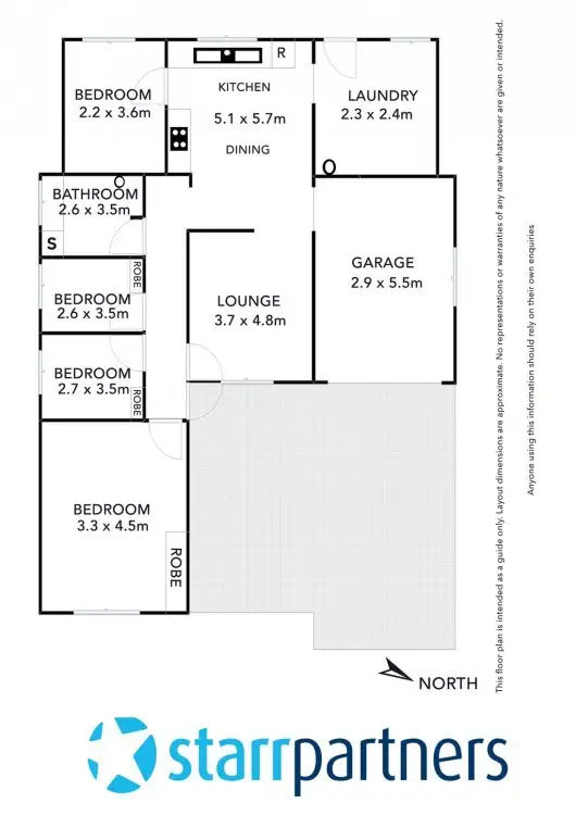 Floorplan of Homely house listing, 29 Willoughby Street, Colyton NSW 2760