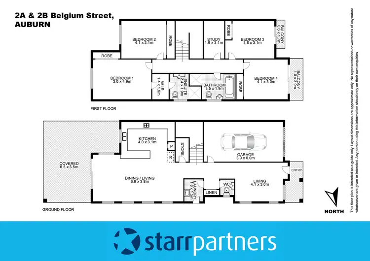 Floorplan of Homely house listing, 2A Belgium St, Auburn NSW 2144
