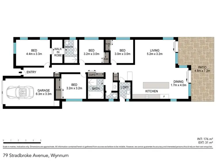 Floorplan of Homely house listing, 79 Stradbroke Ave, Wynnum QLD 4178