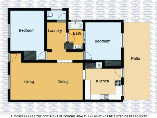 Floorplan of Homely unit listing, 4/184 Ewing Road, Woodridge QLD 4114