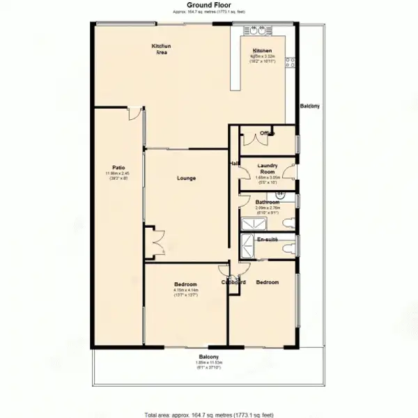 Floorplan of Homely house listing, 18 Saunders Street, Indooroopilly QLD 4068