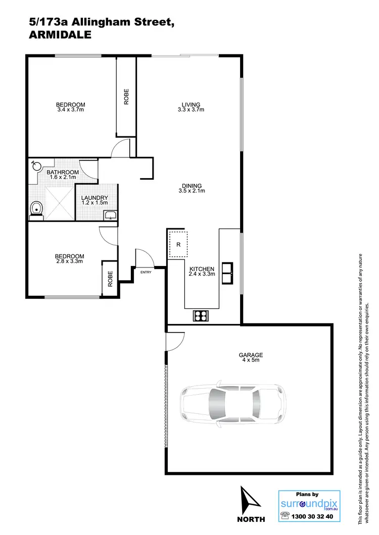 Floorplan of Homely house listing, 5/173a Allingham Street, Armidale NSW 2350