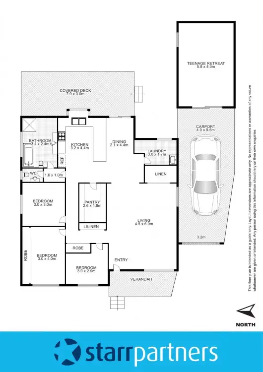 Floorplan of Homely house listing, 8 Meegan Place, Colyton NSW 2760