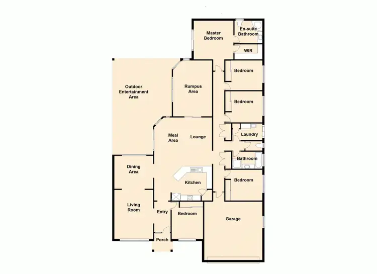 Floorplan of Homely house listing, 142 Forest Ridge Drive, Narangba QLD 4504