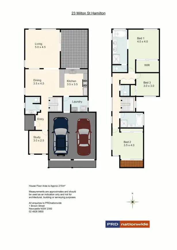 Floorplan of Homely house listing, 23 Milton Street, Hamilton NSW 2303