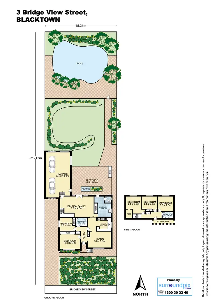 Floorplan of Homely house listing, 3 Bridge View Street, Blacktown NSW 2148