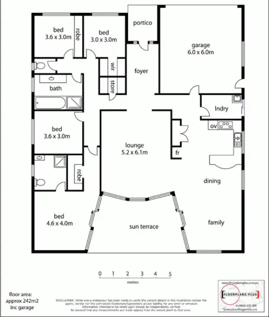 Floorplan of Homely house listing, 26 Stormbird Drive, Noosa Heads QLD 4567