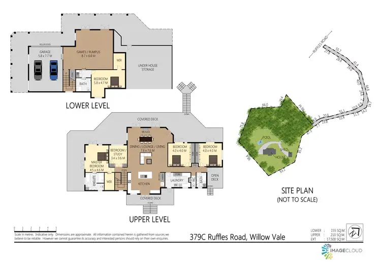 Floorplan of Homely house listing, 379C Ruffles Road, Willow Vale QLD 4209
