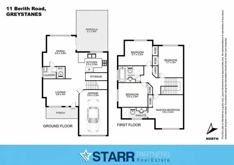 Floorplan of Homely house listing, 11 Berith Road, Greystanes NSW 2145