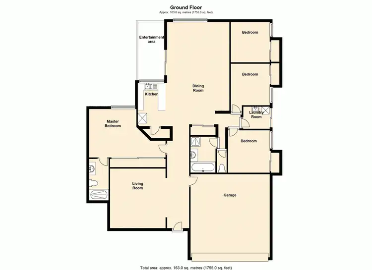 Floorplan of Homely house listing, 14 Ord Close, Morayfield QLD 4506