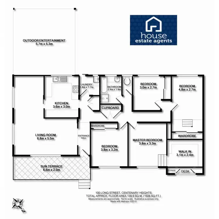 Floorplan of Homely house listing, 100 Long Street, Centenary Heights QLD 4350