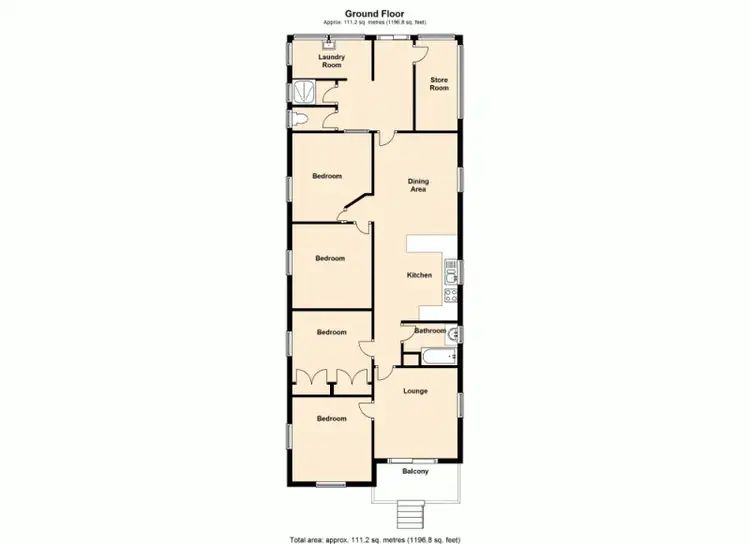 Floorplan of Homely house listing, 12 Prince Street, Brighton QLD 4017