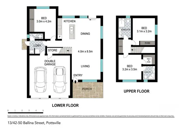 Floorplan of Homely house listing, 13/42-50 Ballina Street, Pottsville NSW 2489