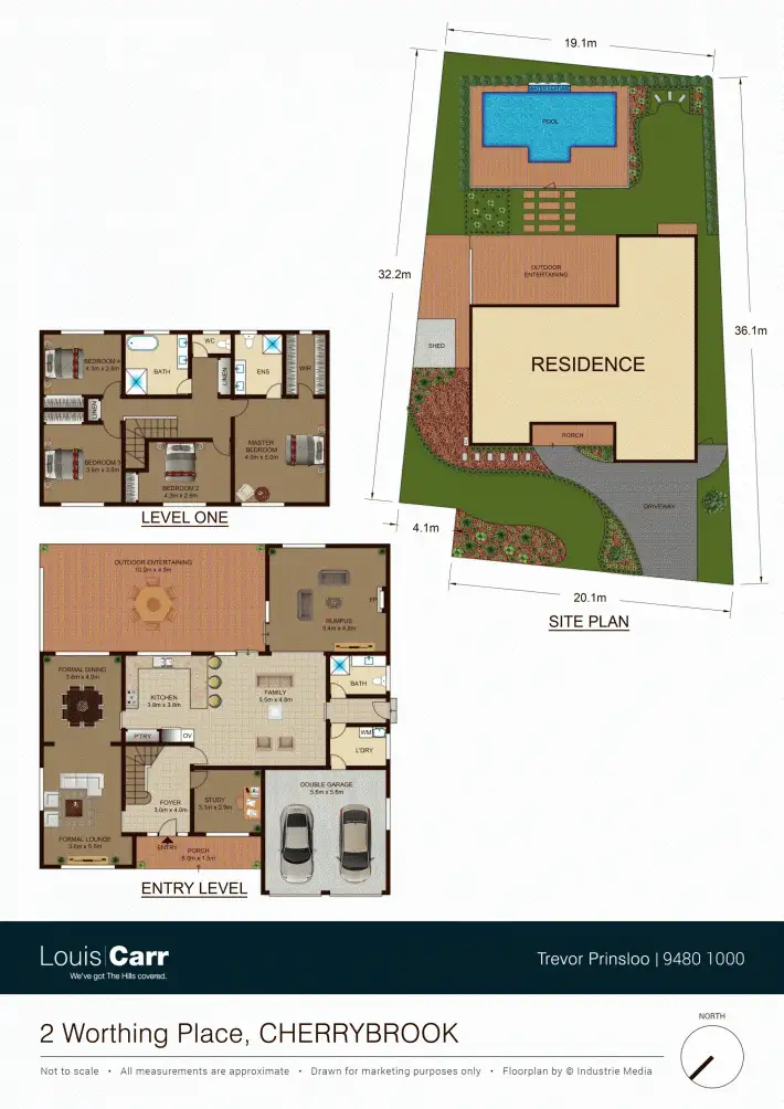 Floorplan of Homely house listing, 2 Worthing Place, Cherrybrook NSW 2126