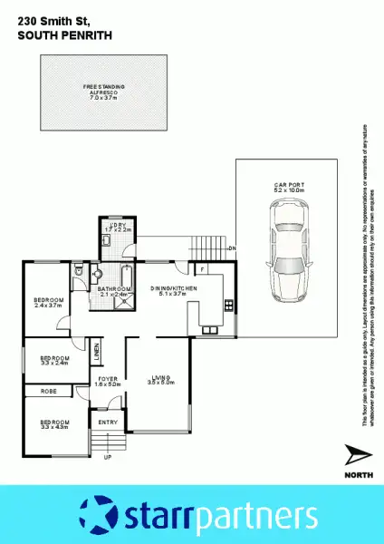 Floorplan of Homely house listing, 230 Smith Street, South Penrith NSW 2750