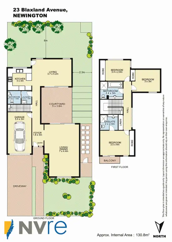 Floorplan of Homely house listing, 23 Blaxland Avenue, Newington NSW 2127