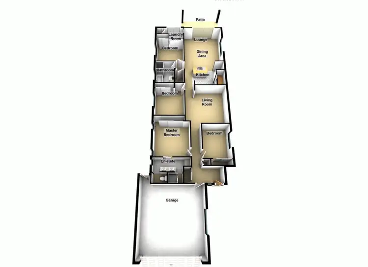 Floorplan of Homely house listing, 249 Scarborough Road, Scarborough QLD 4020
