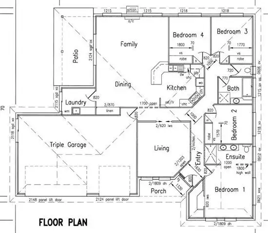 Floorplan of Homely house listing, 32 Goshawk Court, Caboolture QLD 4510