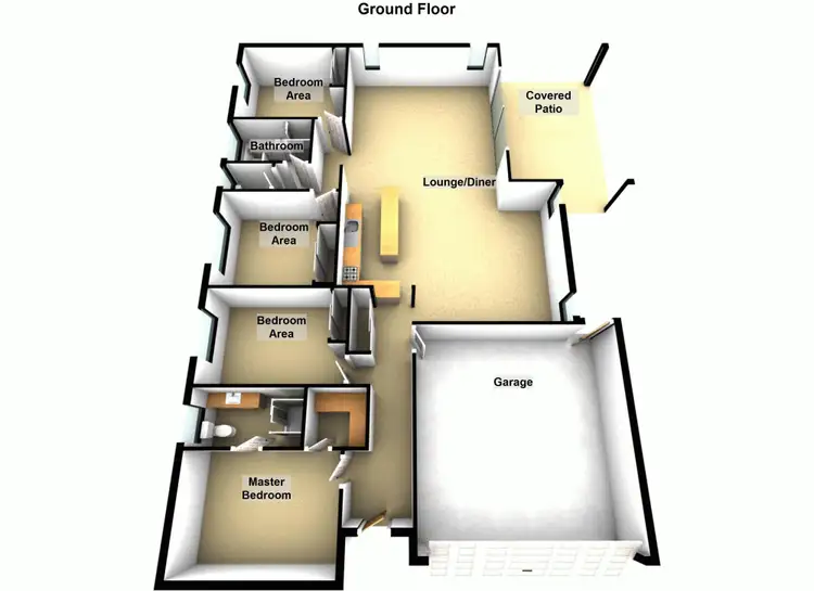 Floorplan of Homely house listing, 56 Lloyd Bird Crescent, Springfield Lakes QLD 4300