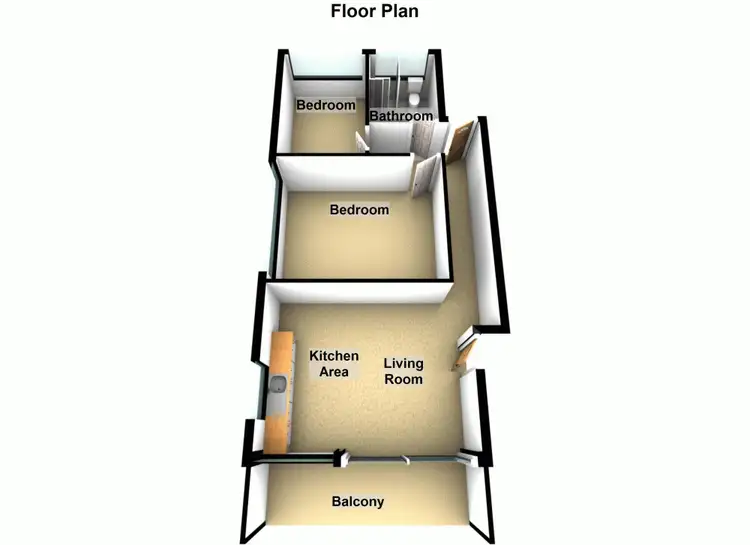 Floorplan of Homely block of units listing, 189 Birdwood Road, Tarragindi QLD 4121