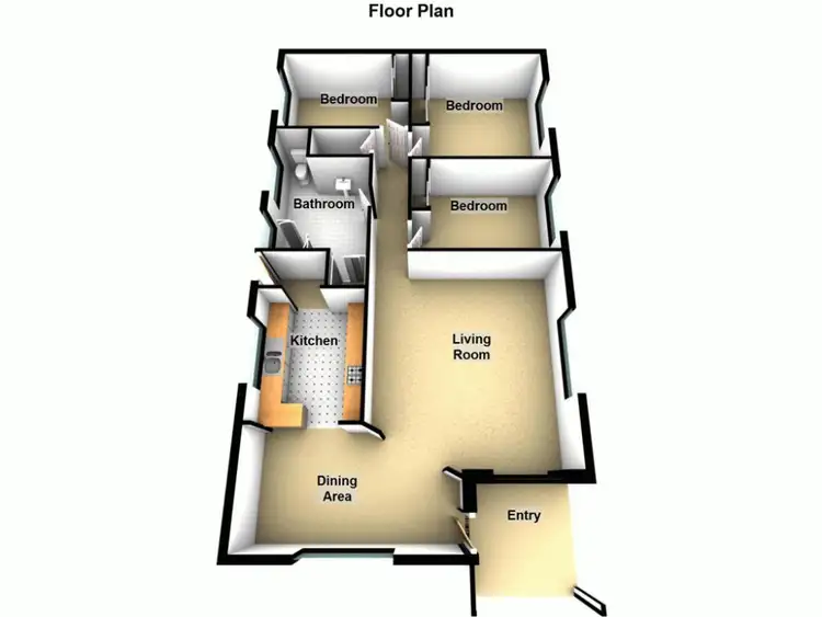 Floorplan of Homely house listing, 18 Monash Street, Woodridge QLD 4114