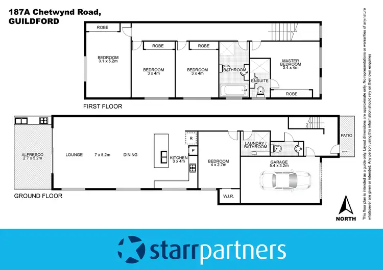 Floorplan of Homely house listing, 187 & 187A Chetwynd Road, Guildford NSW 2161