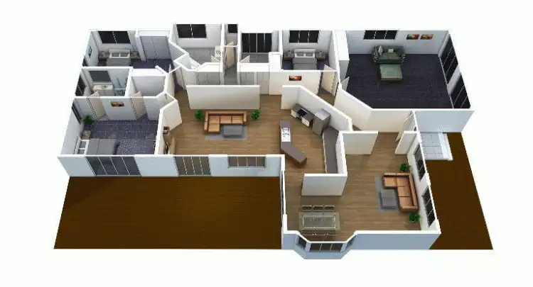 Floorplan of Homely house listing, 50 Paynters Creek Road, Rosemount QLD 4560