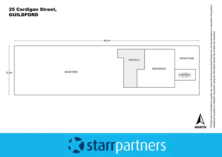 Floorplan of Homely house listing, 25 Cardigan Street, Guildford NSW 2161