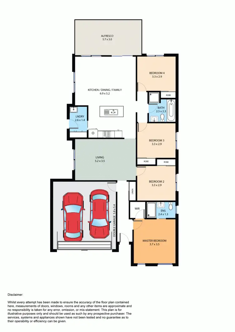 Floorplan of Homely house listing, Lot 6 Chester Street, Schofields NSW 2762