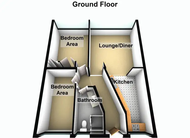 Floorplan of Homely unit listing, 7/31 Dauphin Terrace, Highgate Hill QLD 4101