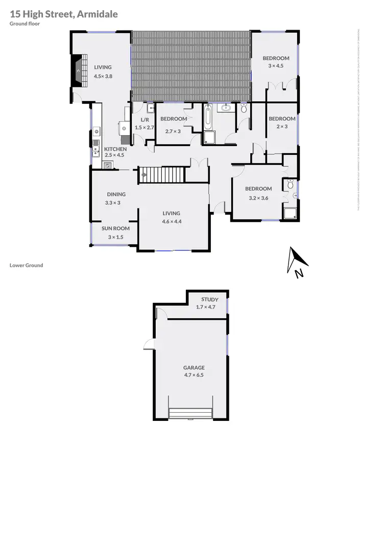 Floorplan of Homely house listing, 15 High Street, Armidale NSW 2350
