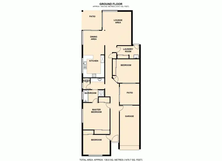 Floorplan of Homely house listing, 53 Serrata Circuit, Forest Lake QLD 4078