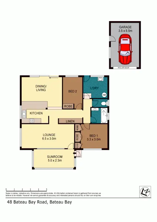 Floorplan of Homely house listing, 48 Bateau Bay Road, Bateau Bay NSW 2261