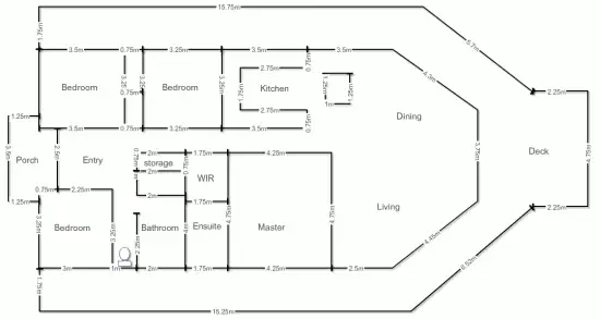Floorplan of Homely house listing, 43 Yeo Crescent, Yass NSW 2582