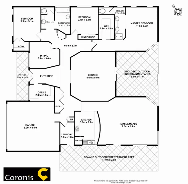 Floorplan of Homely house listing, 15 Kimdon Crescent, Highfields QLD 4352