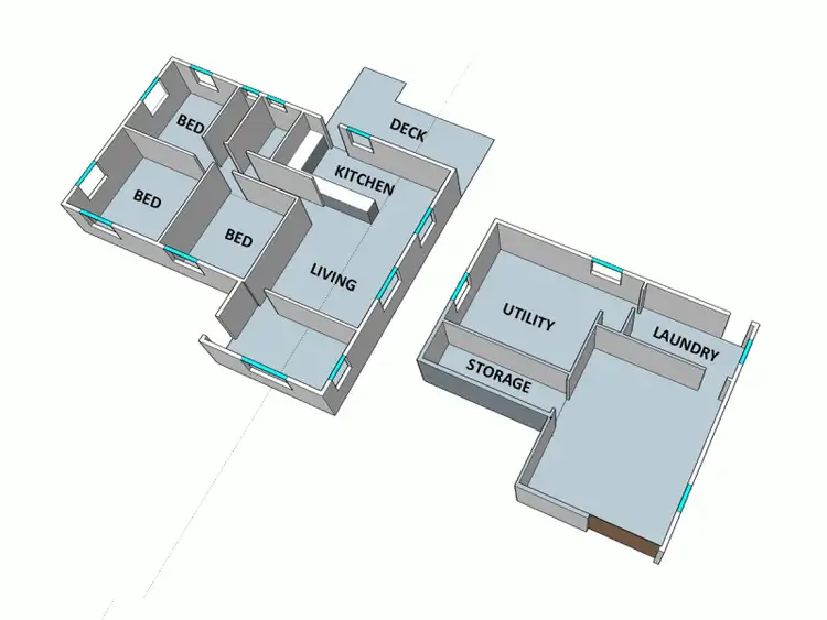 Floorplan of Homely house listing, 7 Palina Street, Brighton QLD 4017