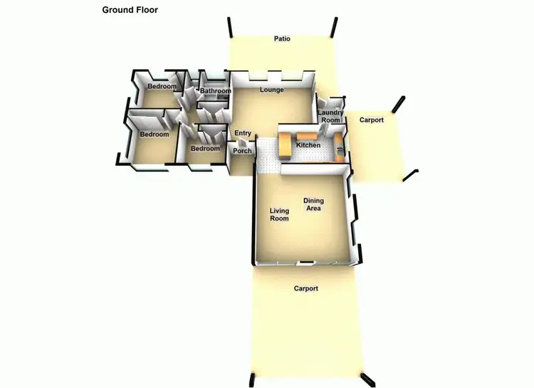 Floorplan of Homely house listing, 9 Cabernet Street, Kippa-Ring QLD 4021